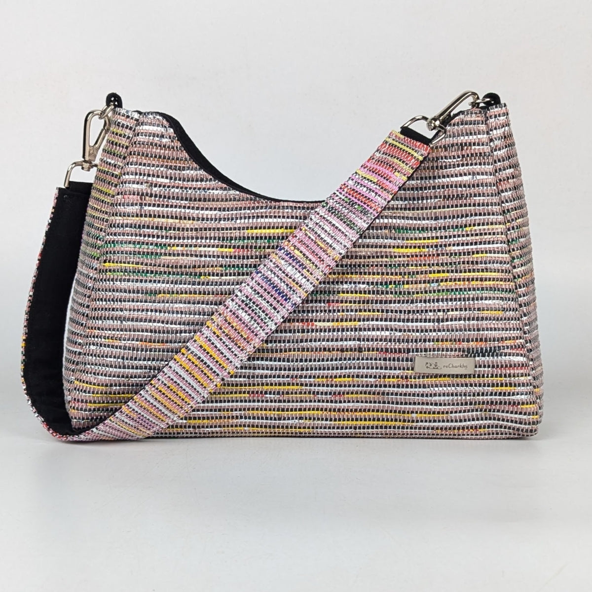 Upcycled Handcrafted Baguette Bag (BTB0925-003) PS_W