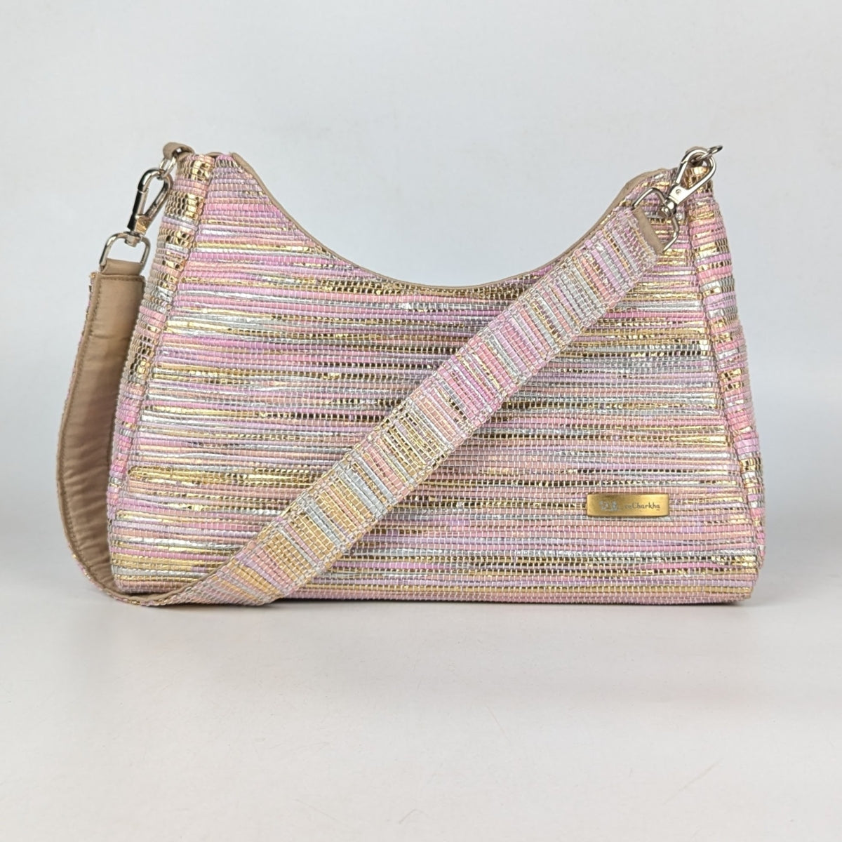 Upcycled Handcrafted Baguette Bag (BTB0925-004) PS_W