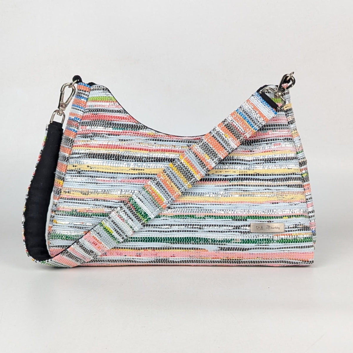Upcycled Handcrafted Baguette Bag (BTB0925-006) PS_W