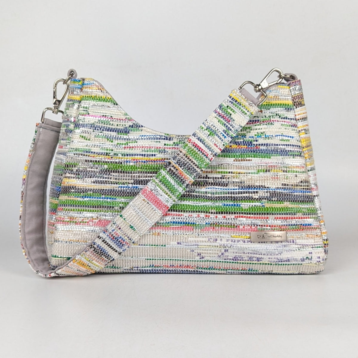 Upcycled Handcrafted Baguette Bag (BTB0925-007) PS_W