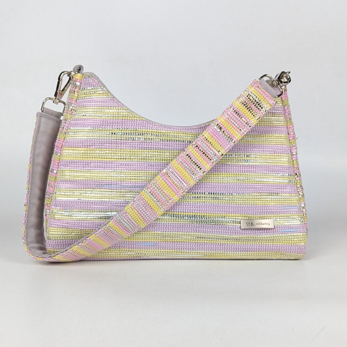 Upcycled Handcrafted Baguette Bag (BTB0925-010) PS_W