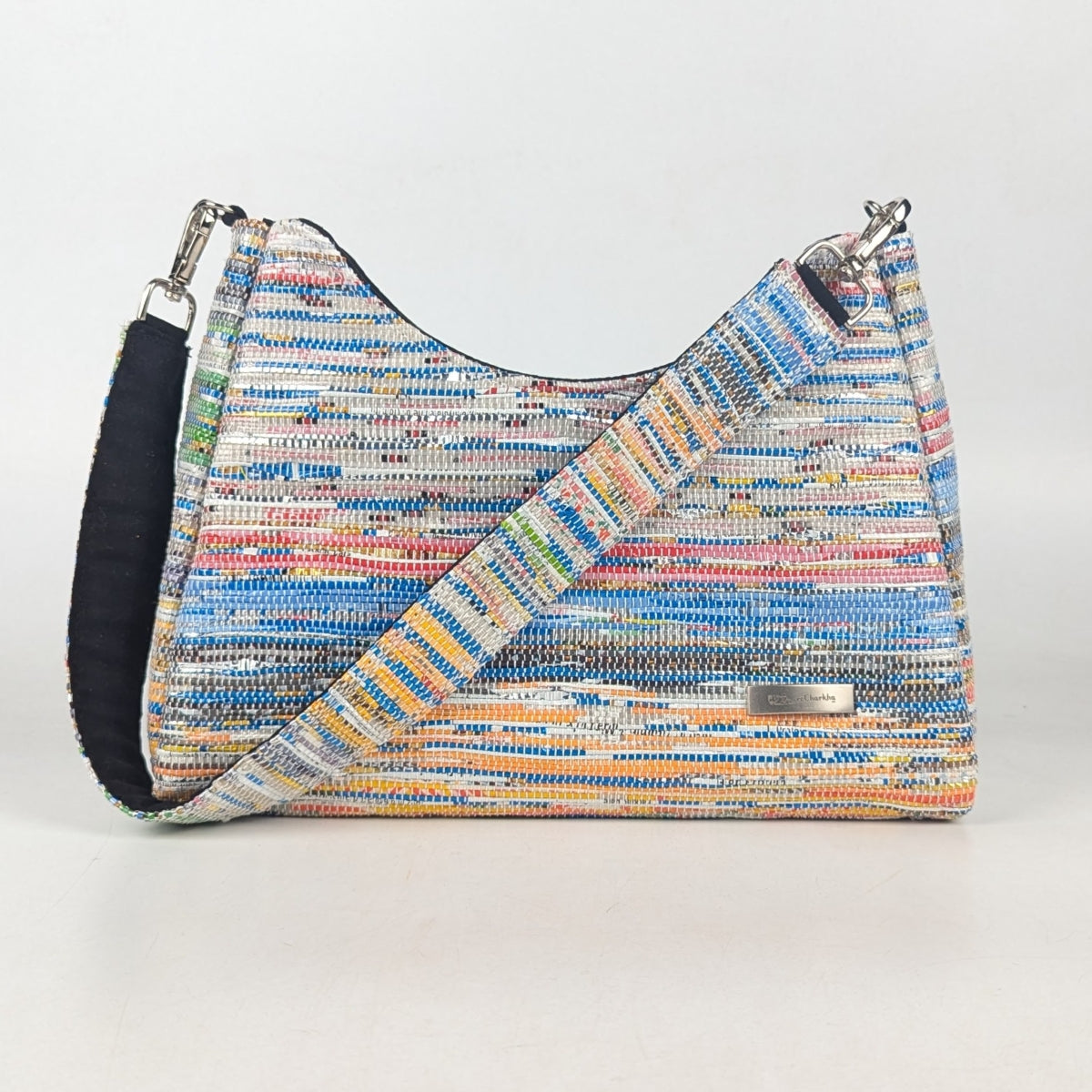 Upcycled Handcrafted Baguette Bag (BTB1025-003) PS_W
