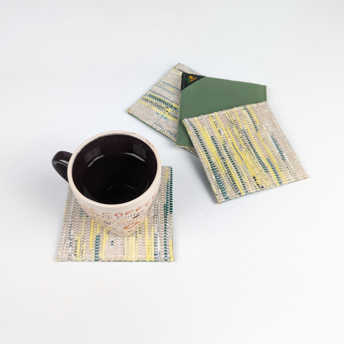 Upcycled Handcrafted Coaster (C0826-002)