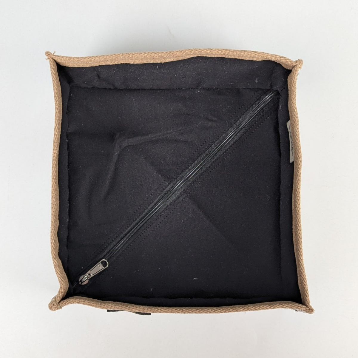 Upcycled Handcrafted Collapsible Storage Basket Small (CSBS1225-005) PS_W