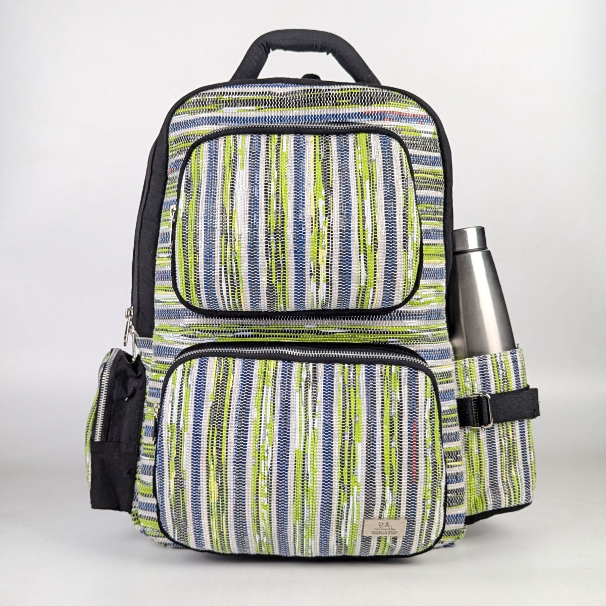Upcycled Handcrafted Commuter Backpack (CBP1025-006)