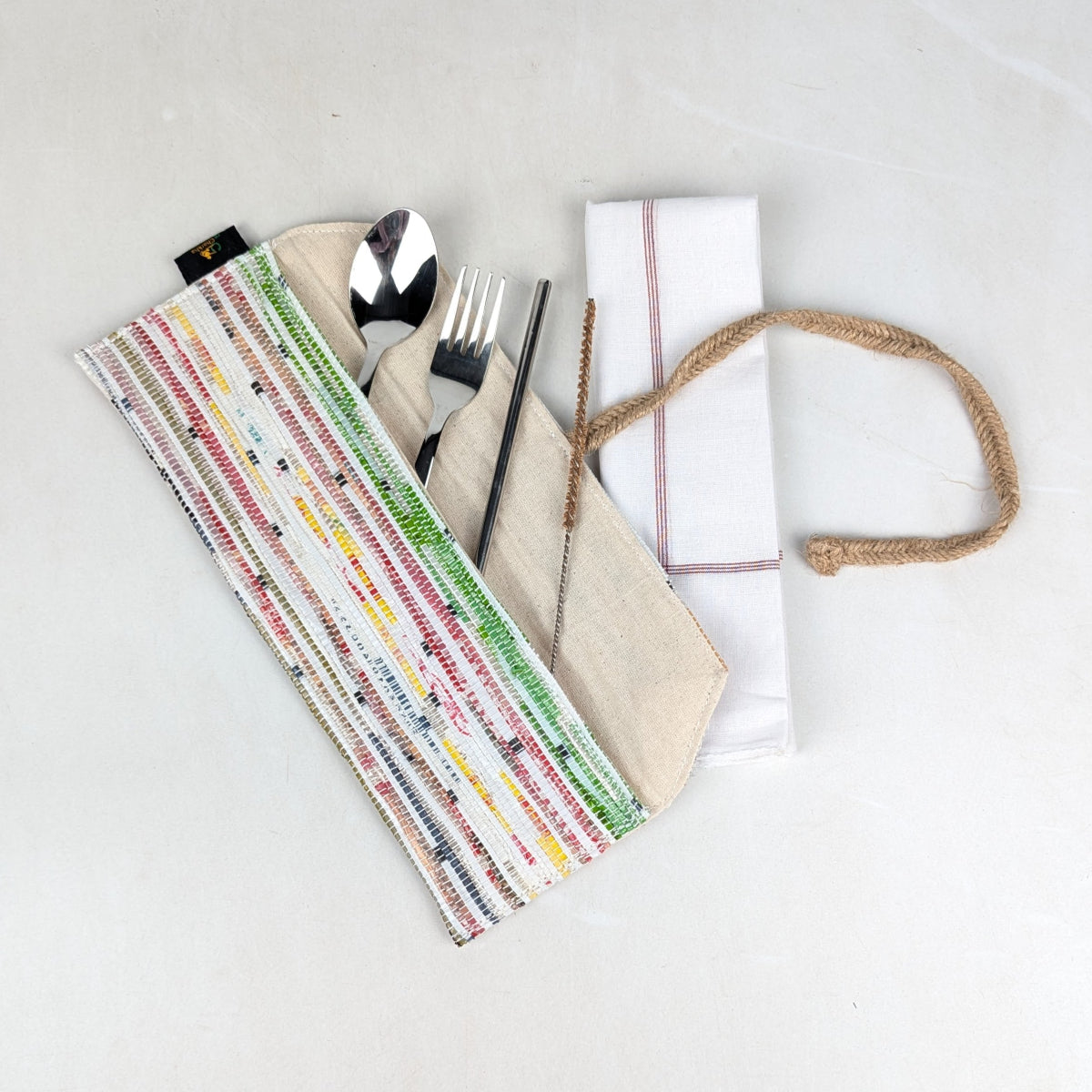 Upcycled Handcrafted Cutlery Kit (CK0726-003)