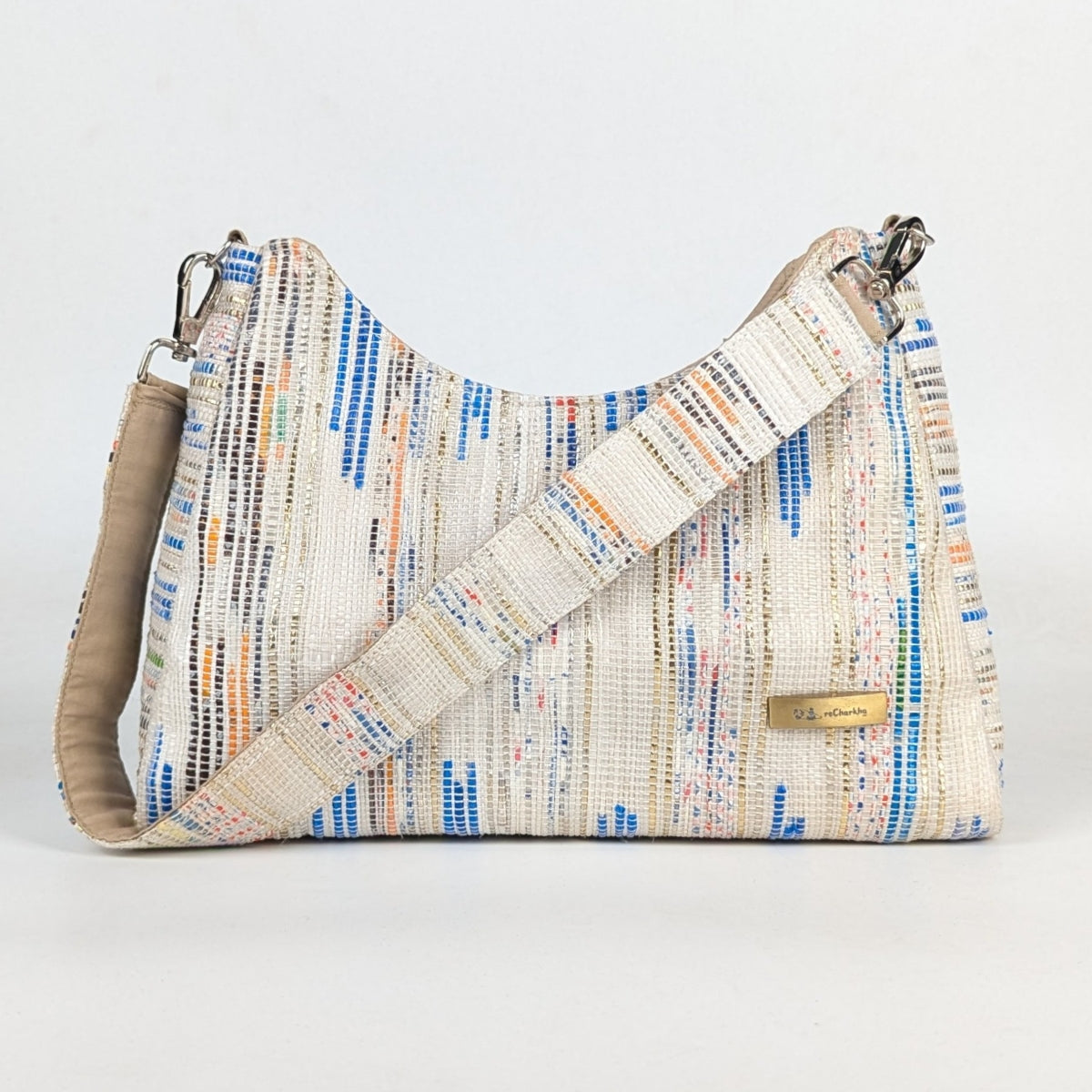 Upcycled Handcrafted Designer Baguette Bag (BTBD1225-001) PS_W