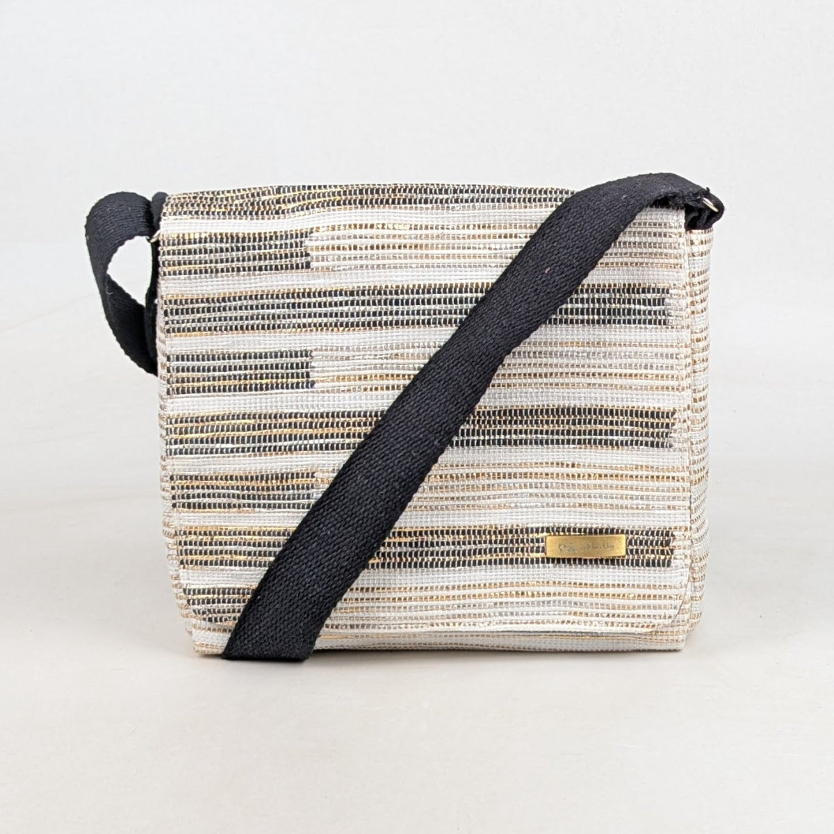 Upcycled Handcrafted Designer Messenger Bag (MBD0726-010)