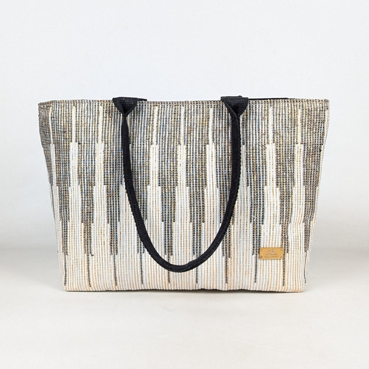 Upcycled Handcrafted Designer Office Tote (OTD0326-012) PS_W