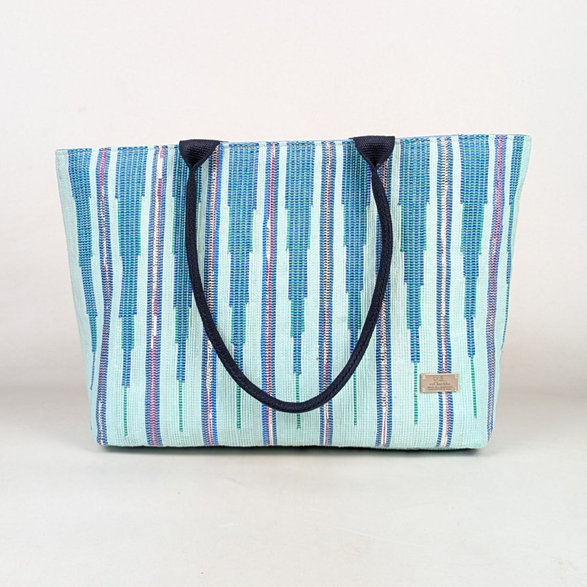 Upcycled Handcrafted Designer Office Tote (OTD0326-015) PS_W