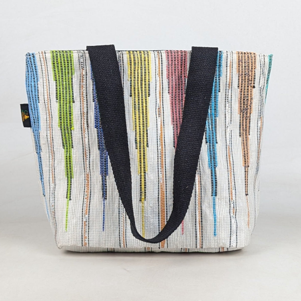 Upcycled Handcrafted Designer Shopper Tote (DST0726-006)