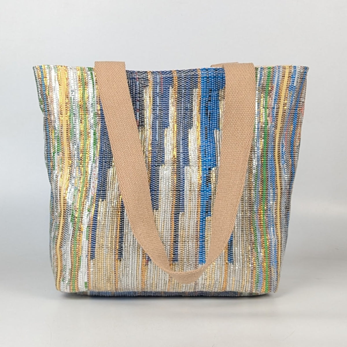Upcycled Handcrafted Designer Shopper Tote (DST0825-009) PS_W