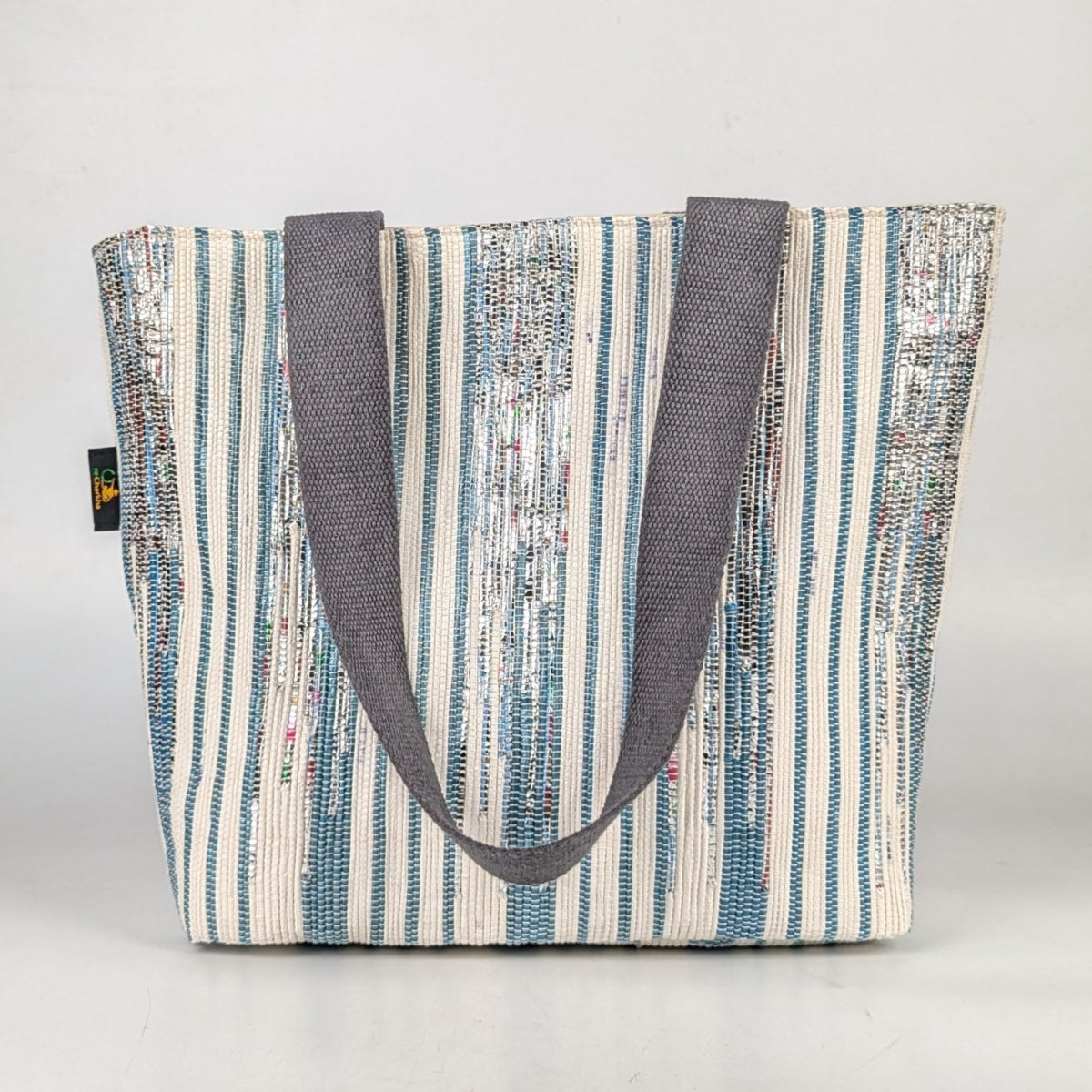 Upcycled Handcrafted Designer Shopper Tote (DST1125-003) PS_W