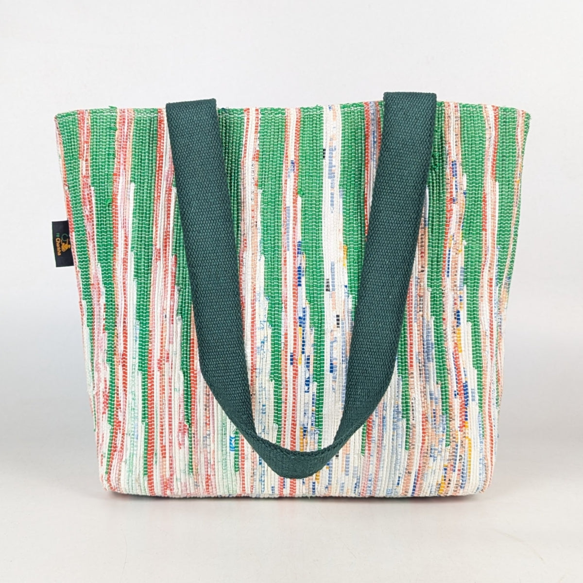 Upcycled Handcrafted Designer Shopper Tote (DST1125-009) PS_W