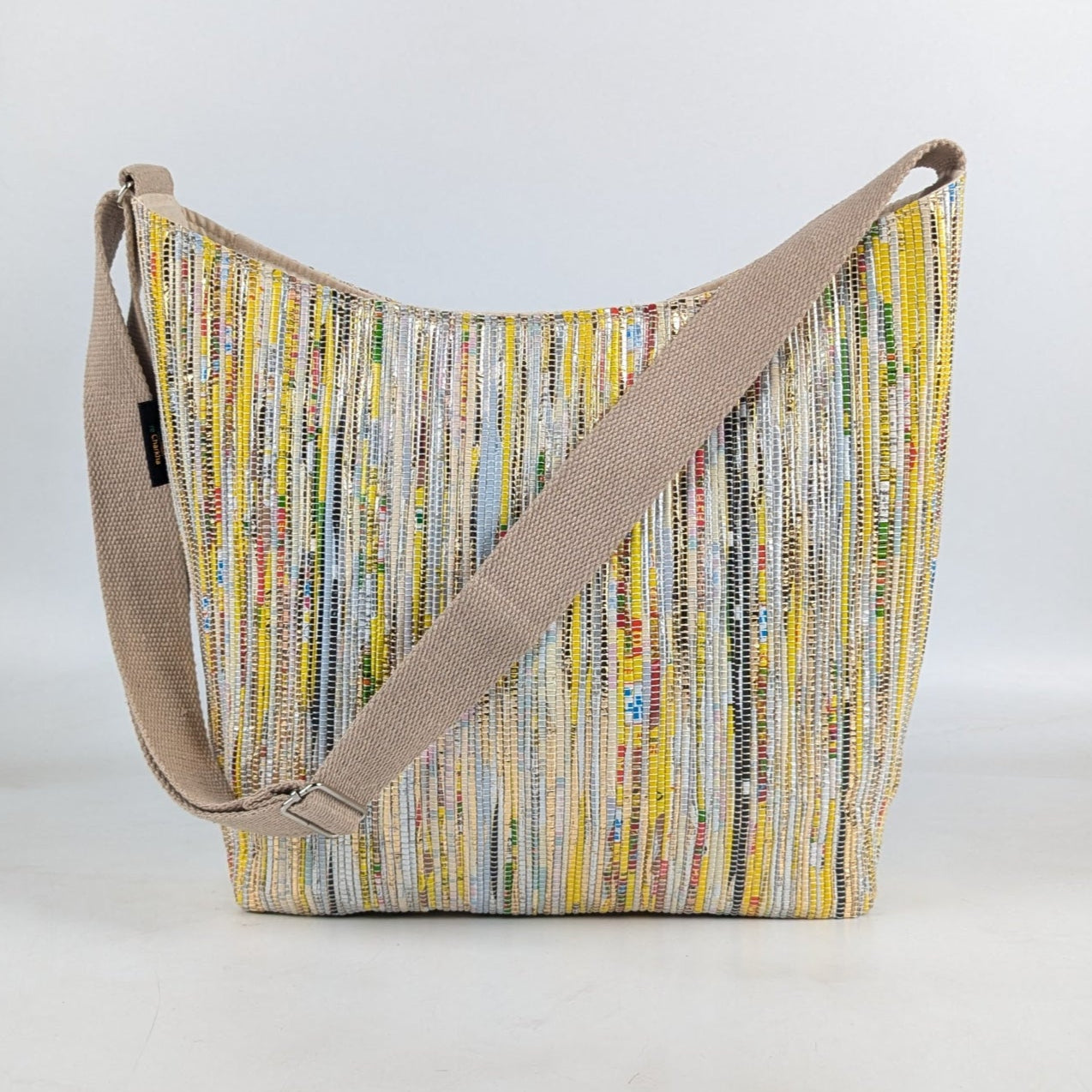 Upcycled Handcrafted Eclipse Jhola Tote (EJ0425-005) PS_W