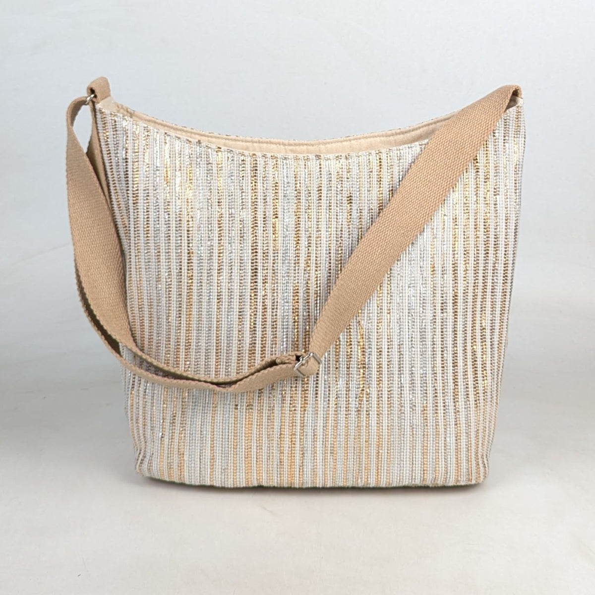 Upcycled Handcrafted Eclipse Jhola Tote (EJ0526-005) PS_W