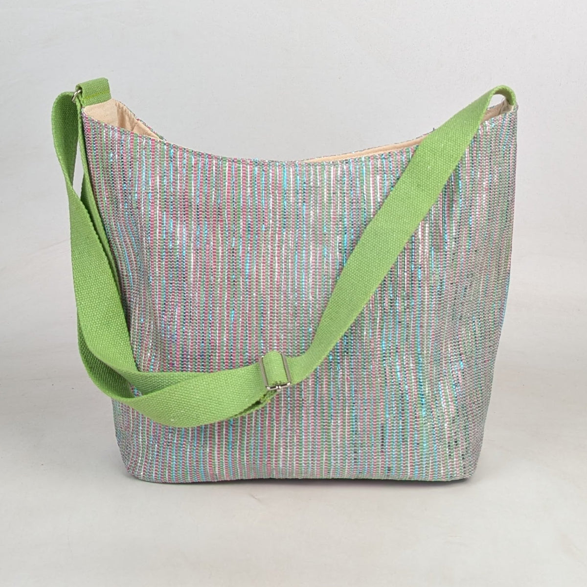 Upcycled Handcrafted Eclipse Jhola Tote (EJ0526-006) PS_W