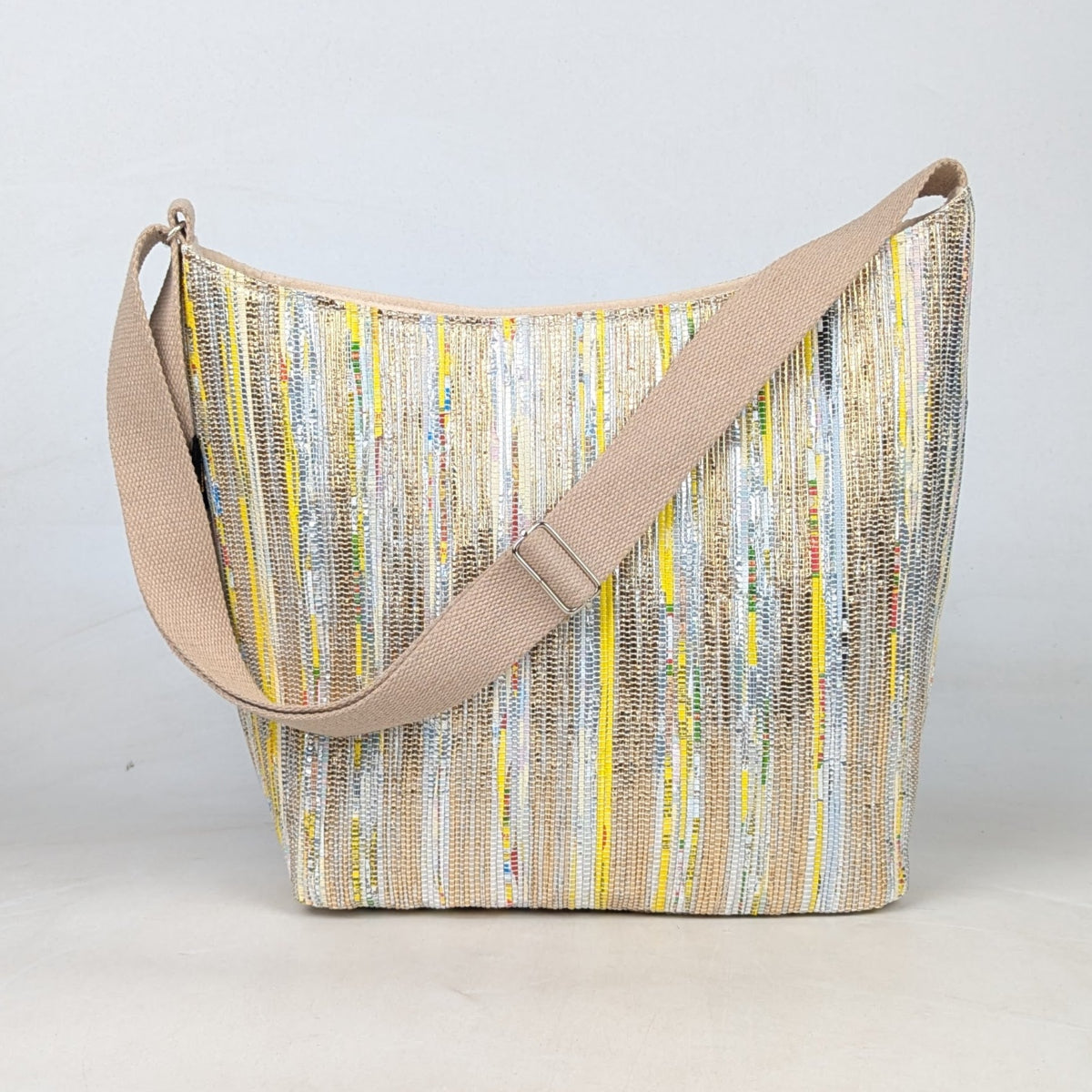 Upcycled Handcrafted Eclipse Jhola Tote (EJ0826-001)