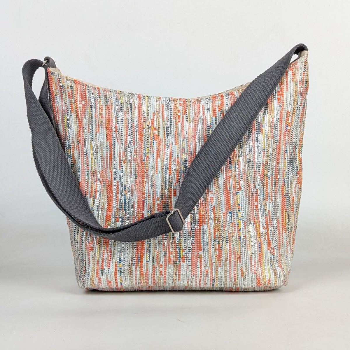 Upcycled Handcrafted Eclipse Jhola Tote (EJ1225-005) PS_W