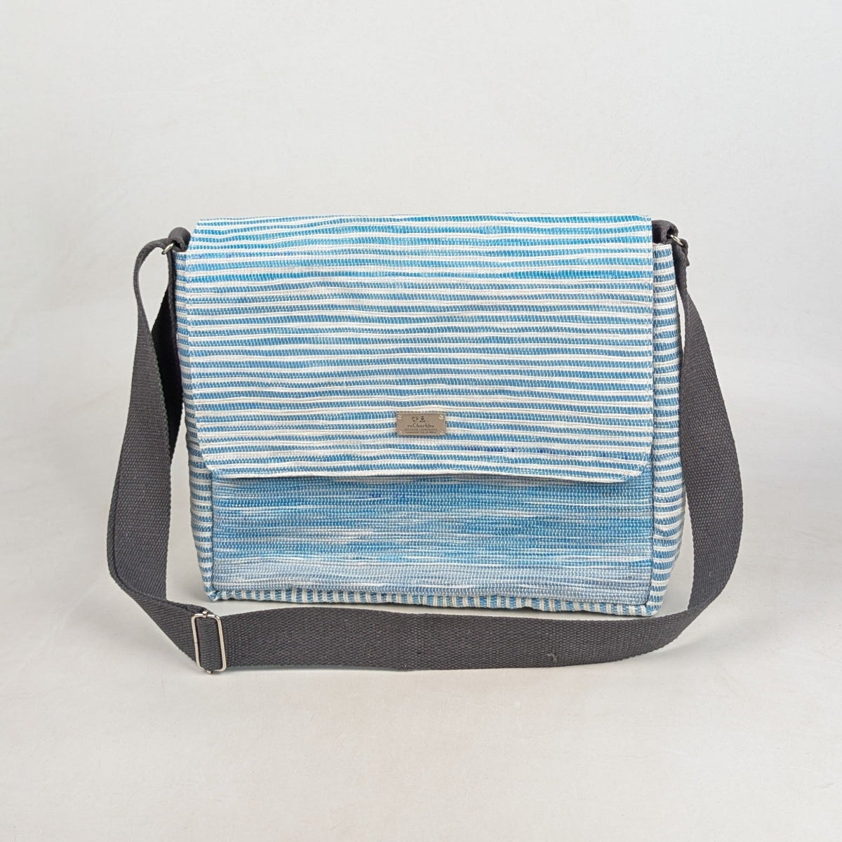 Upcycled Handcrafted Executive Messenger Laptop Bag (MLB0726-001)