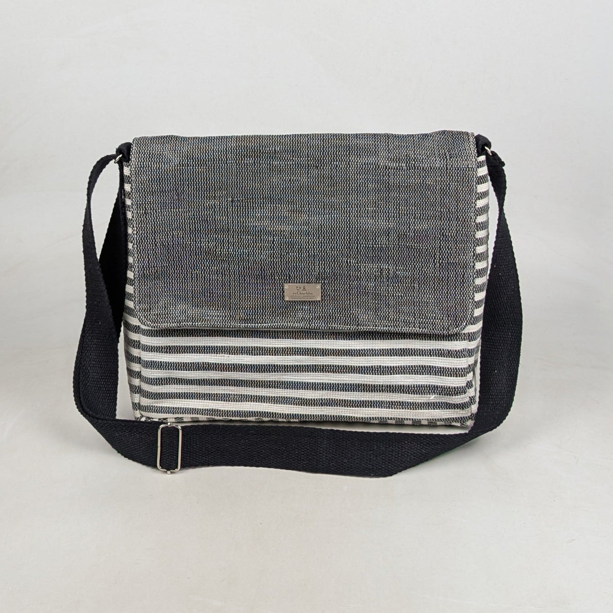 Upcycled Handcrafted Executive Messenger Laptop Bag (MLB0726-008)