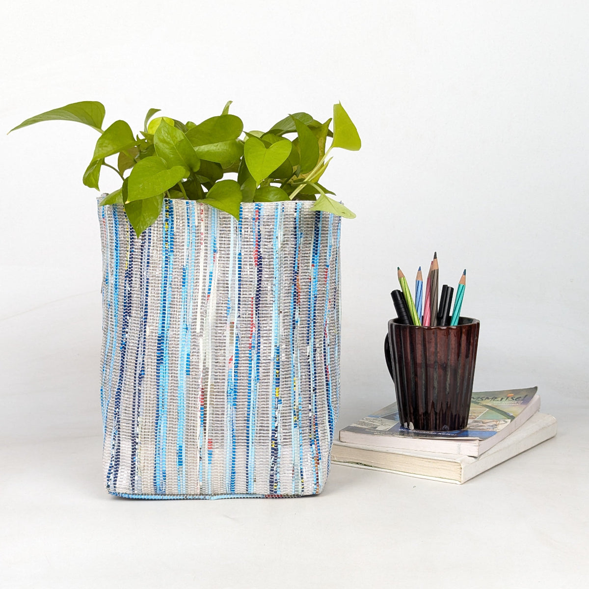 Upcycled Handcrafted Grow Pot Big (GPB0626-005) PS_W