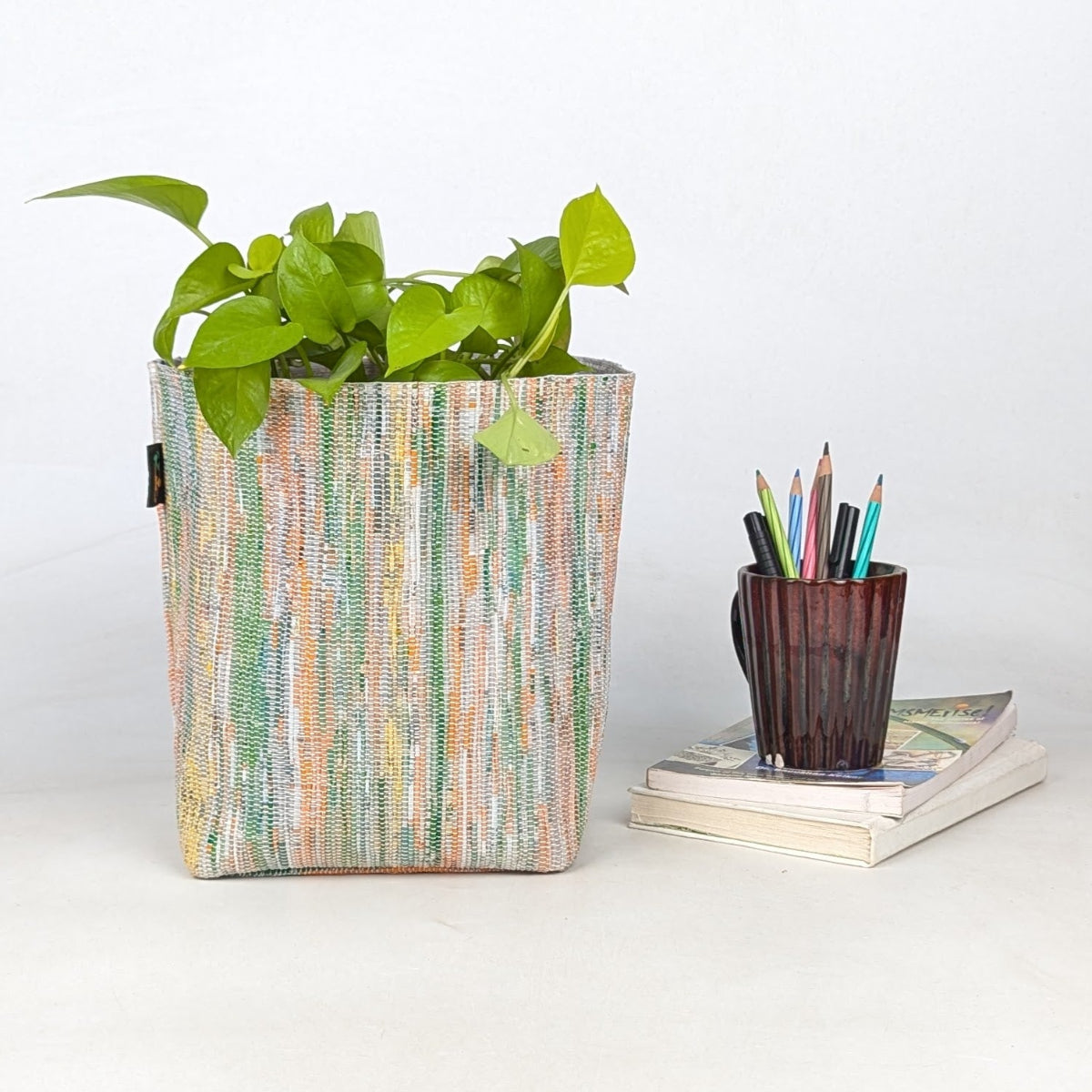 Upcycled Handcrafted Grow Pot Big (GPB0626-006) PS_W