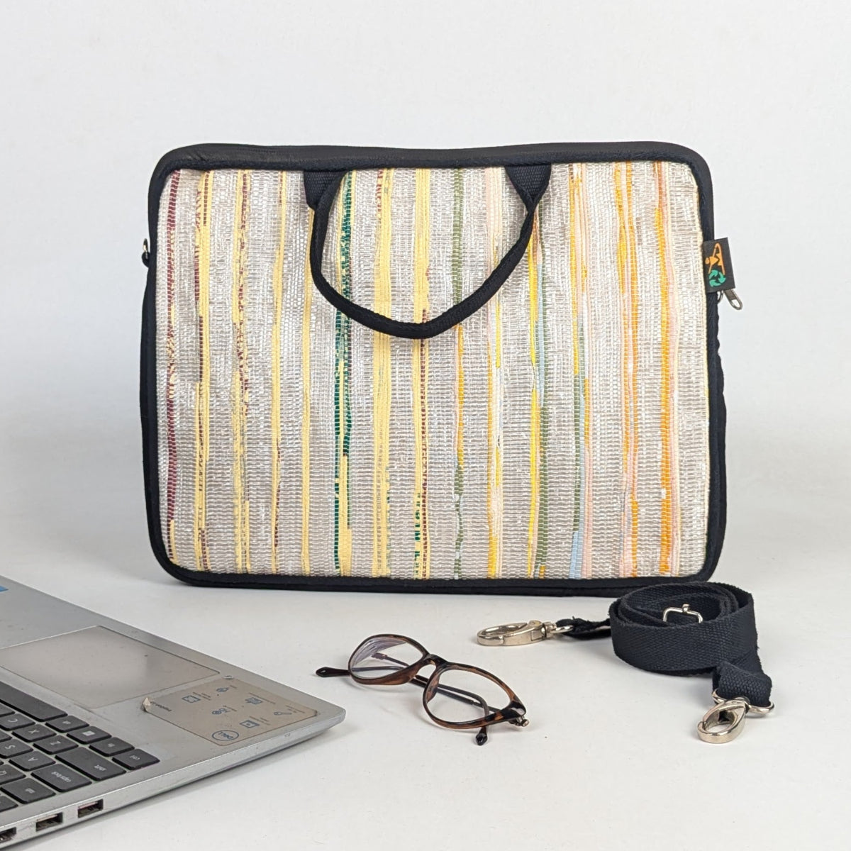 Upcycled Handcrafted Laptop Sleeves 14 inches (LSB140226-003) PS_W