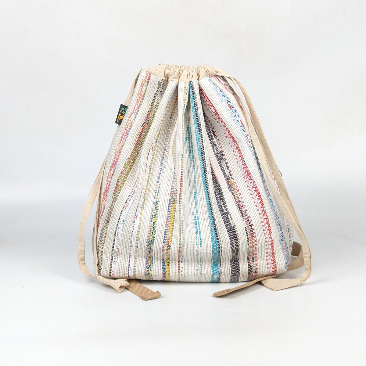 Upcycled Handcrafted Light Backpack (NLBP0826-002)