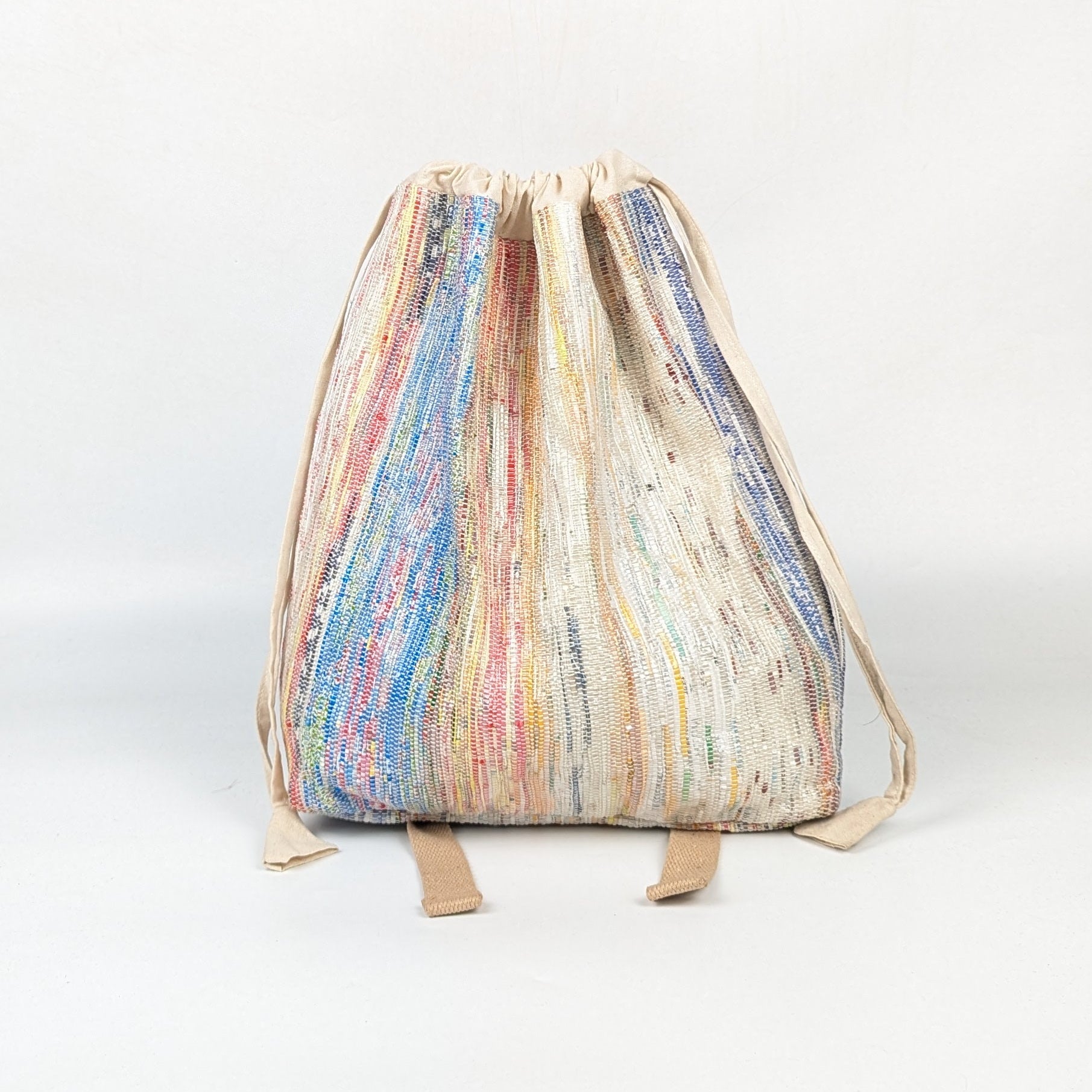 Upcycled Handcrafted Light Backpack (NLBP0826-008)