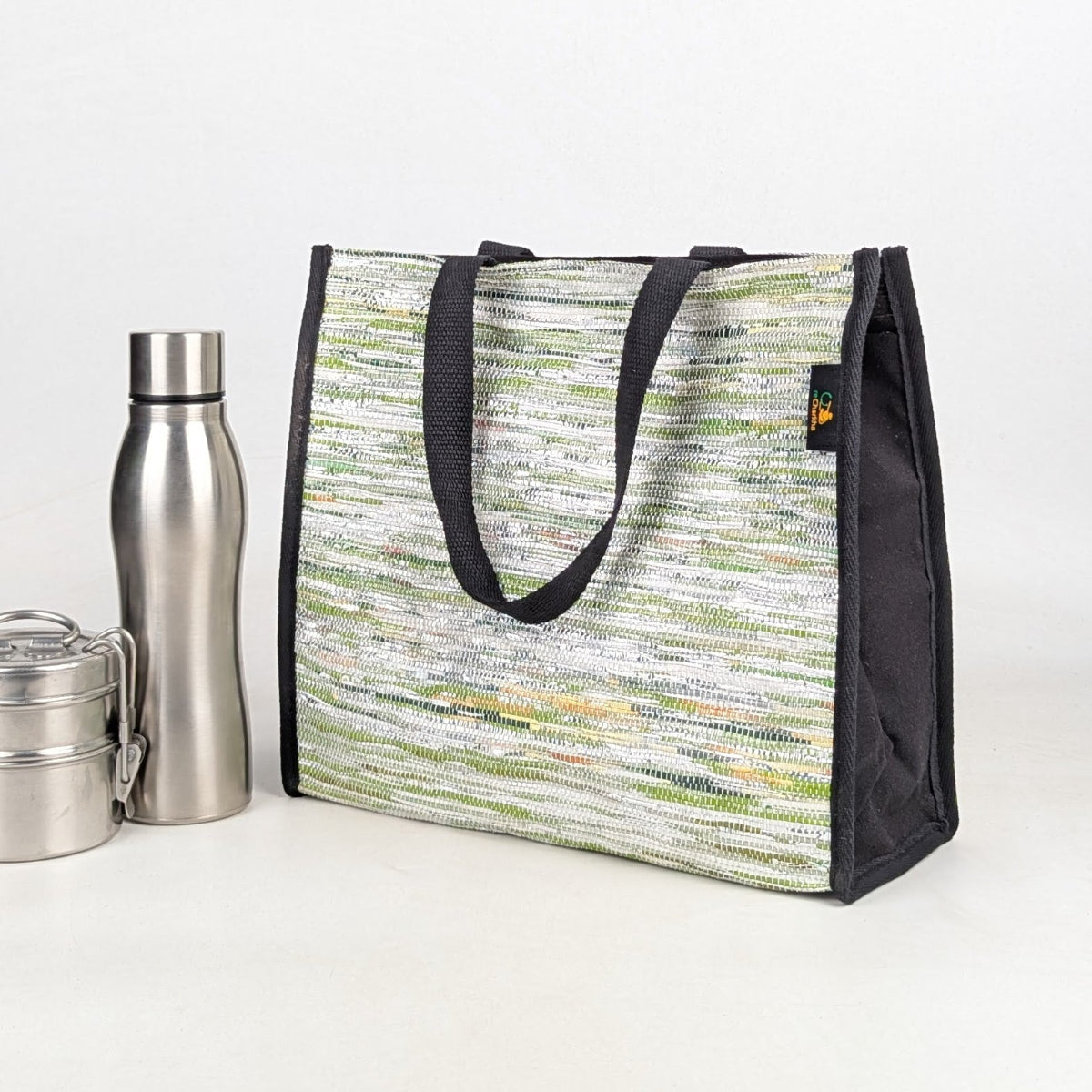 Upcycled Handcrafted Lunch Bag (LB0526-005) PS_W