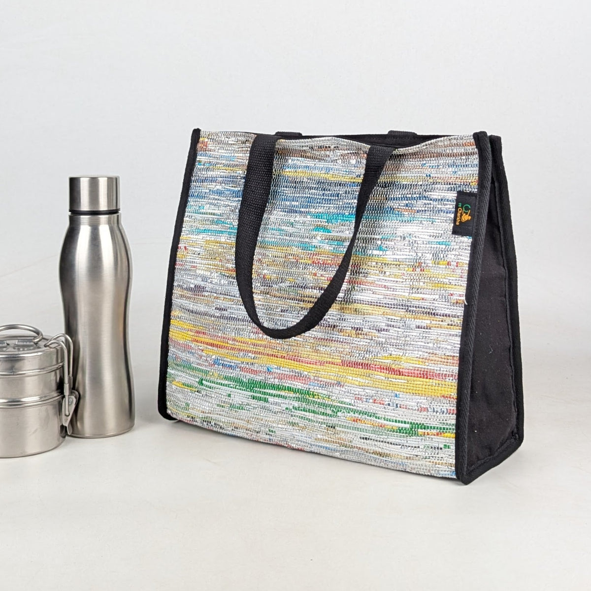 Upcycled Handcrafted Lunch Bag (LB0526-006) PS_W