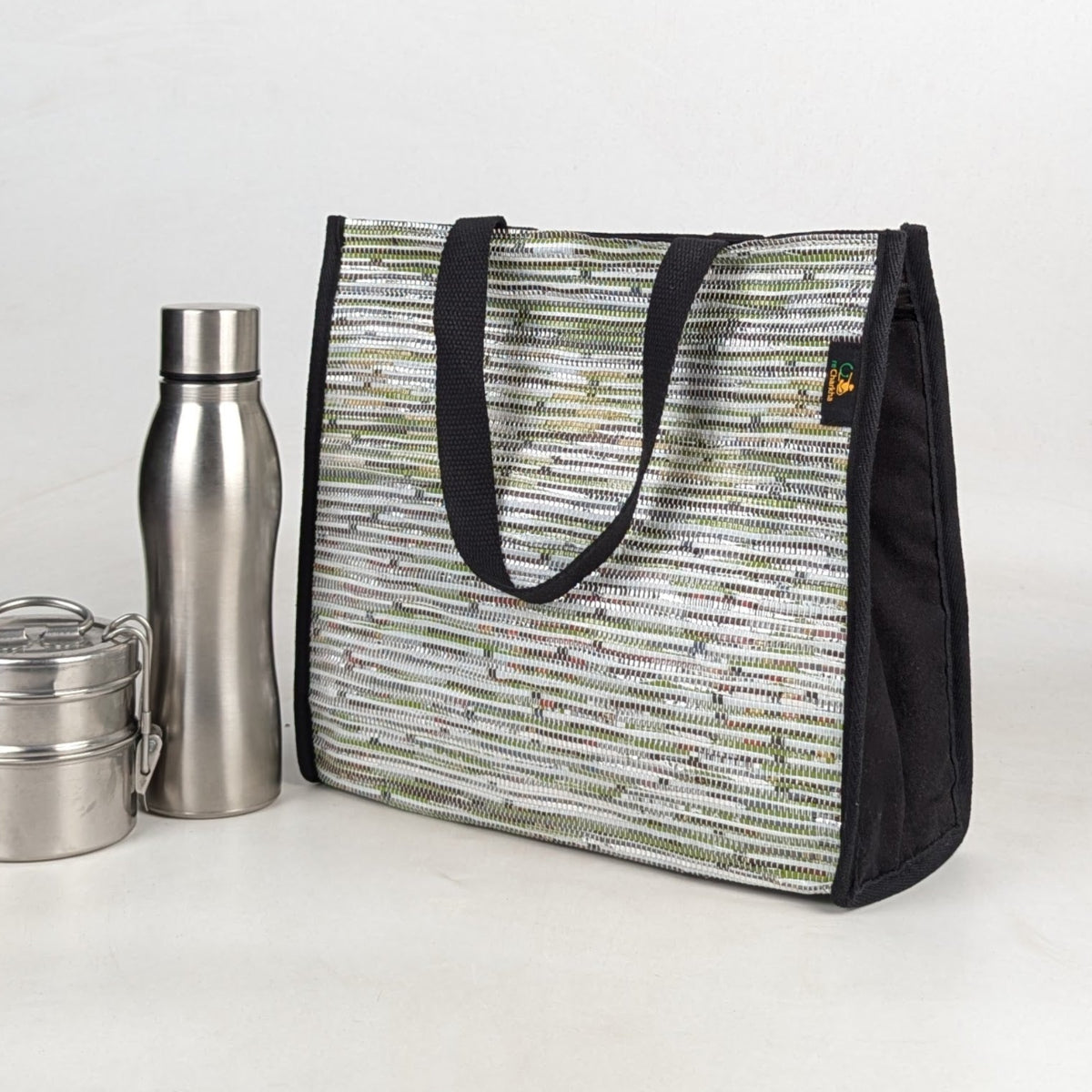Upcycled Handcrafted Lunch Bag (LB0526-012) PS_W