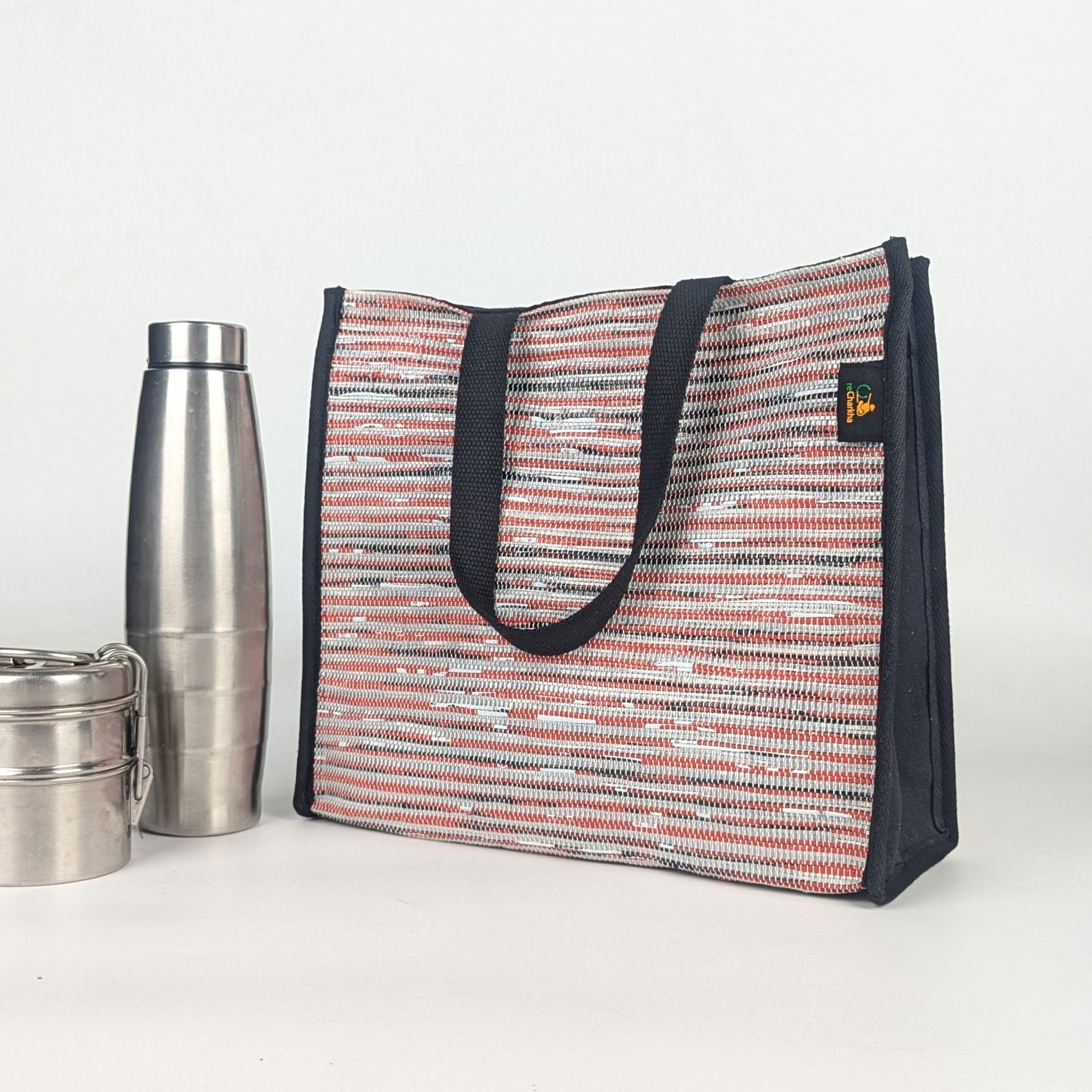 Upcycled Handcrafted Lunch Bag (LB1225-001) PS_W