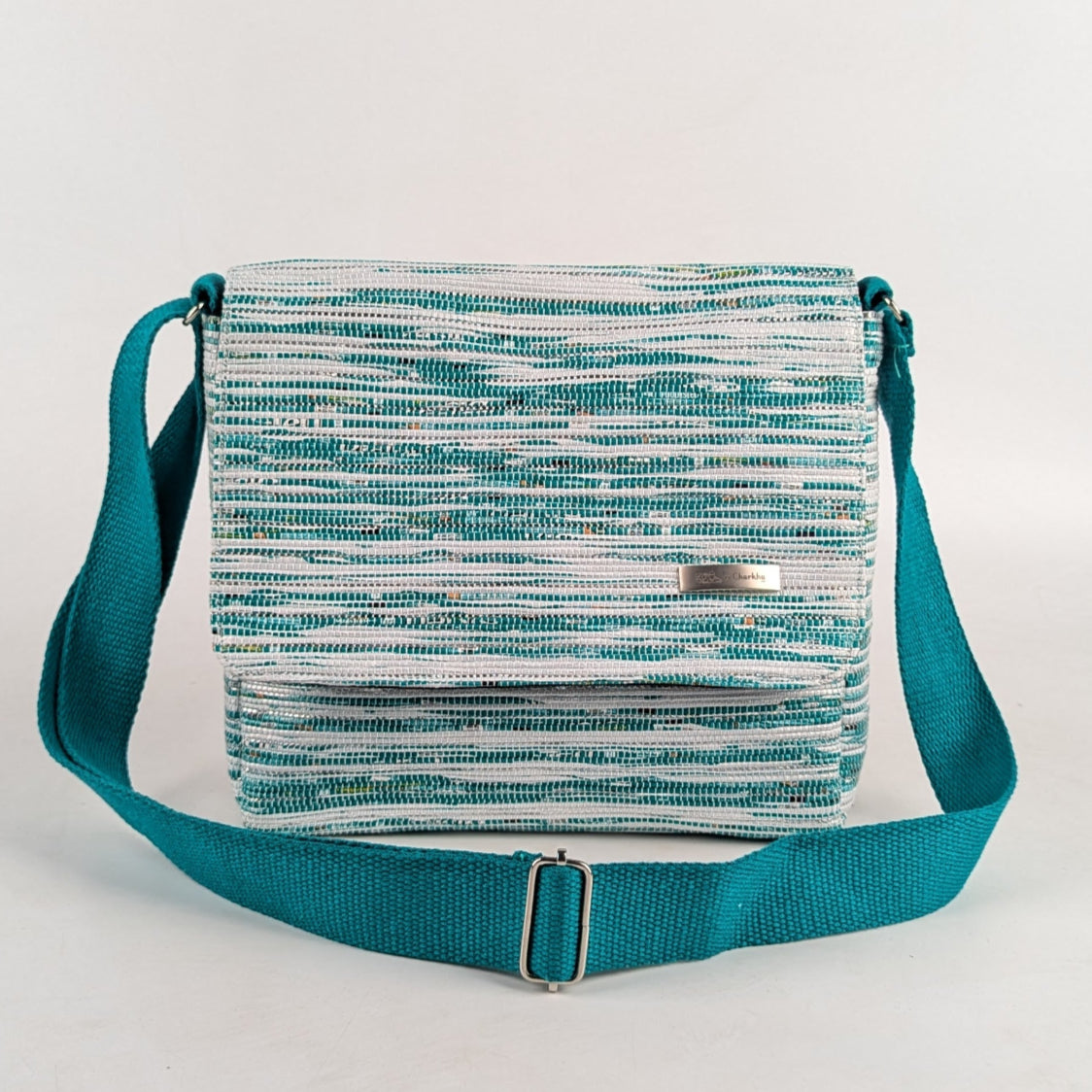 Upcycled Handcrafted Messenger Bag (MB0425-011) PS_W