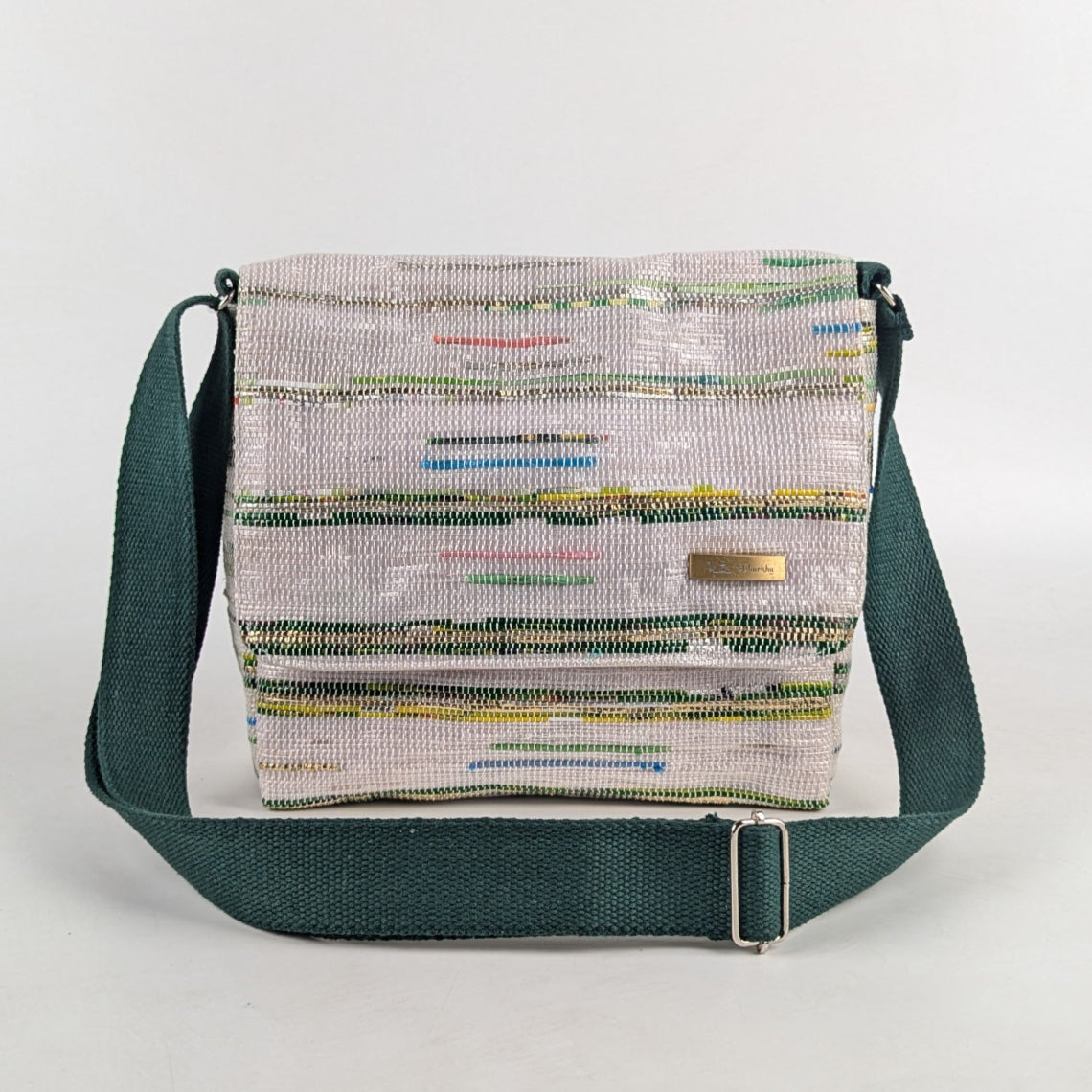 Upcycled Handcrafted Messenger Bag (MB0425-002) PS_W