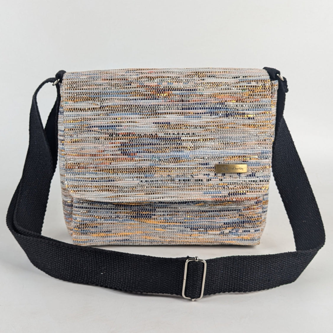Upcycled Handcrafted Messenger Bag (MB0425-006) PS_W