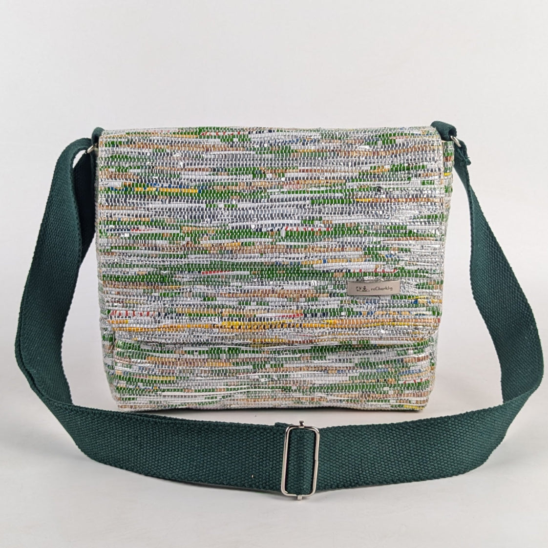Upcycled Handcrafted Messenger Bag (MB0425-007) PS_W