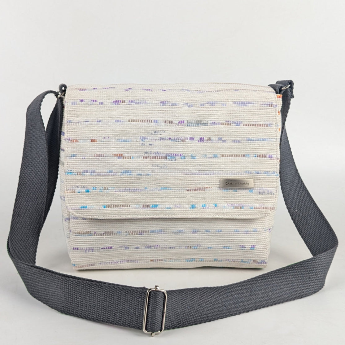 Upcycled Handcrafted Messenger Bag (MB0425-009) PS_W