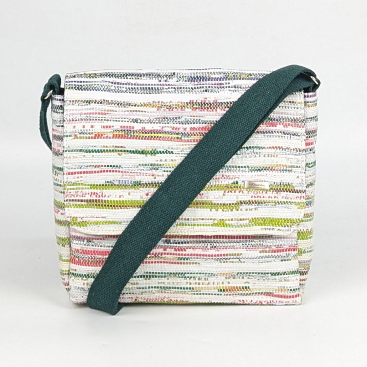 Upcycled Handcrafted Messenger Bag (MB0826-009)