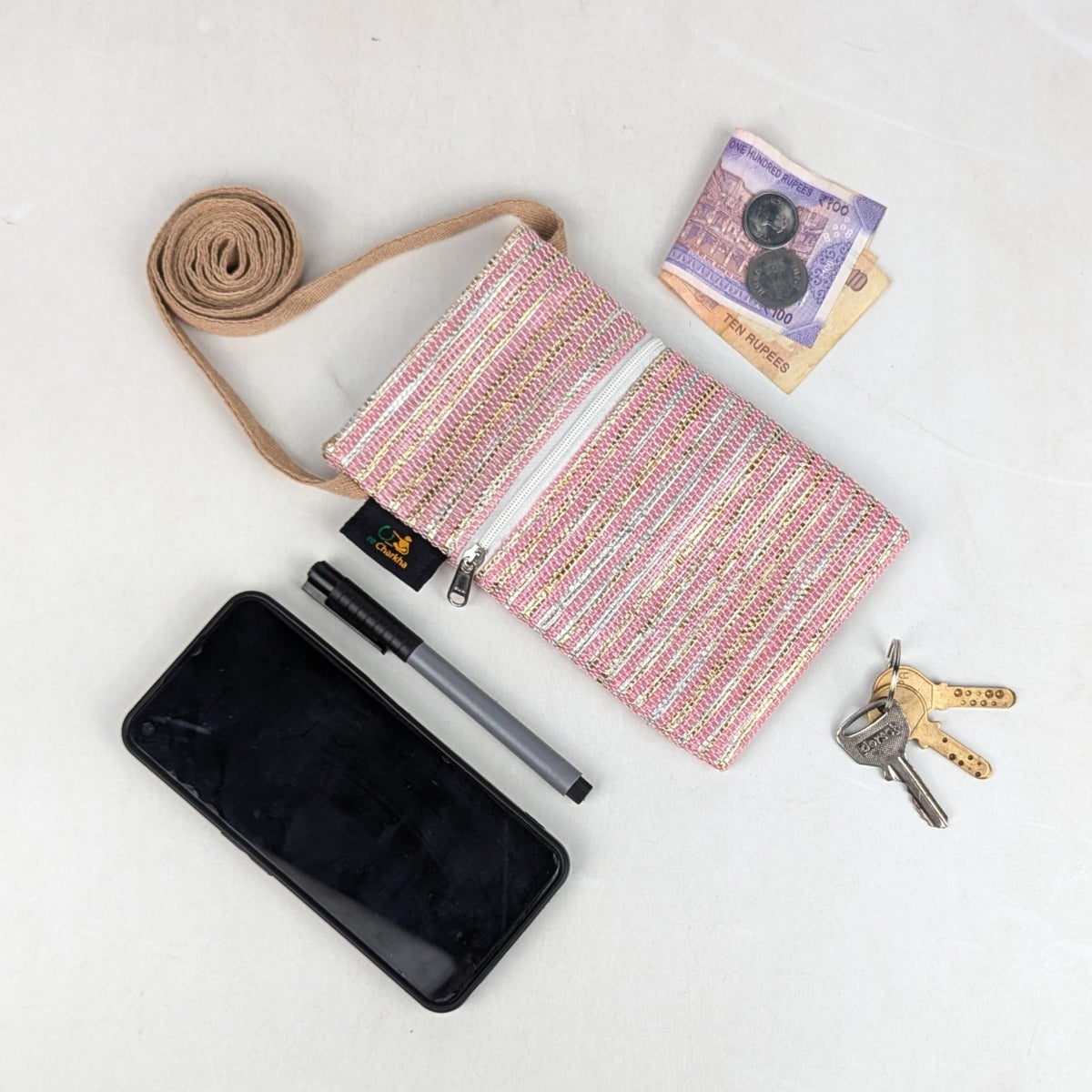 Upcycled Handcrafted Mobile Sling (MSL0726-011)