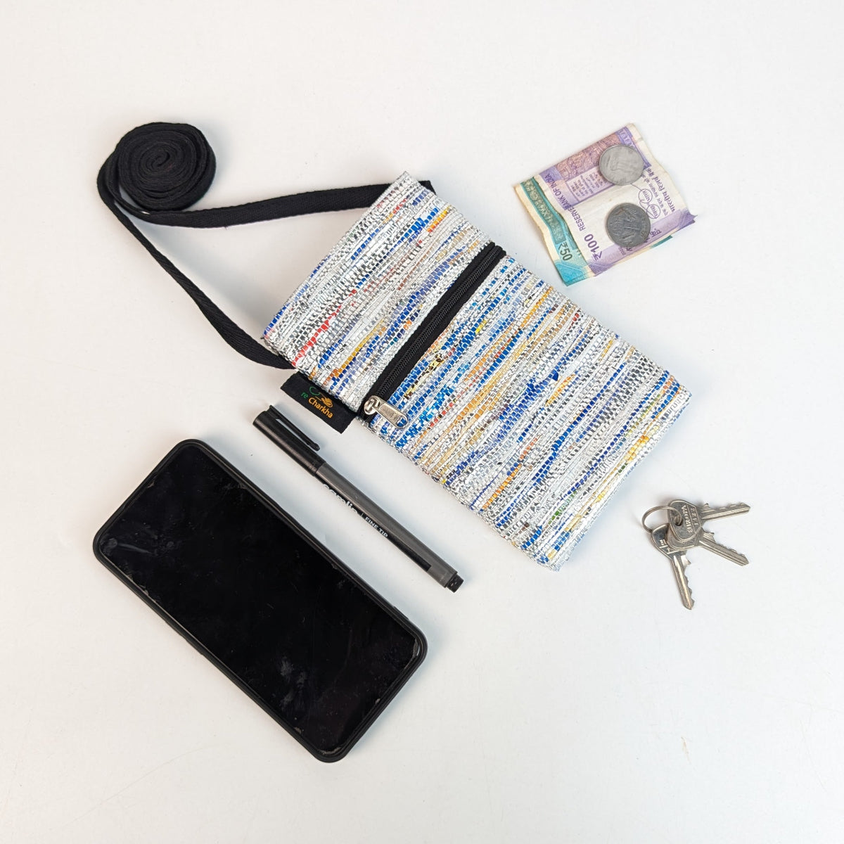Upcycled Handcrafted Mobile Sling (MSL1026-005)