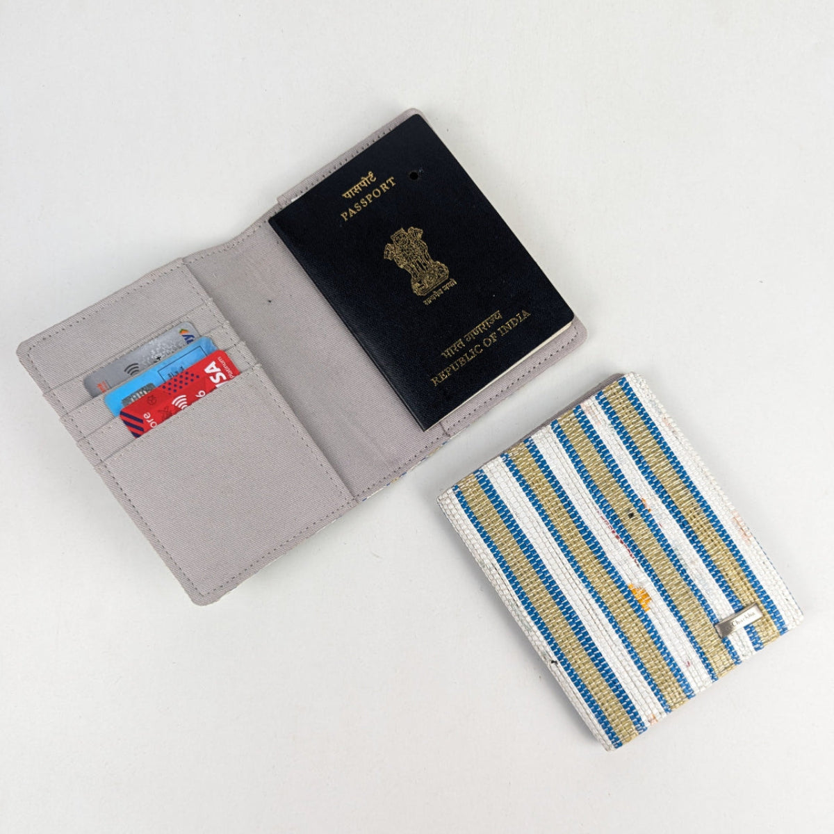Upcycled Handcrafted Passport Cover (PC0126-001) PS_W