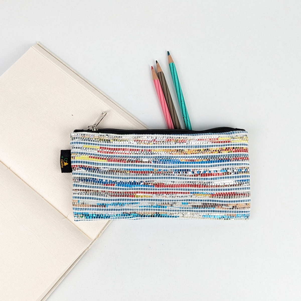 Upcycled Handcrafted Pencil Pouch (PP0926-021)