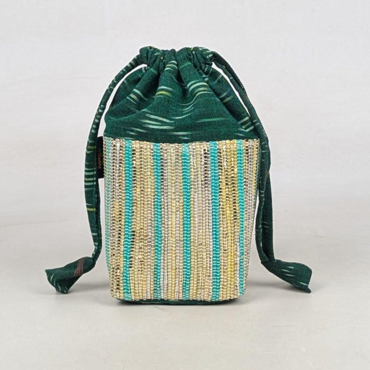 Upcycled Handcrafted Potli Bag (P0626-008)