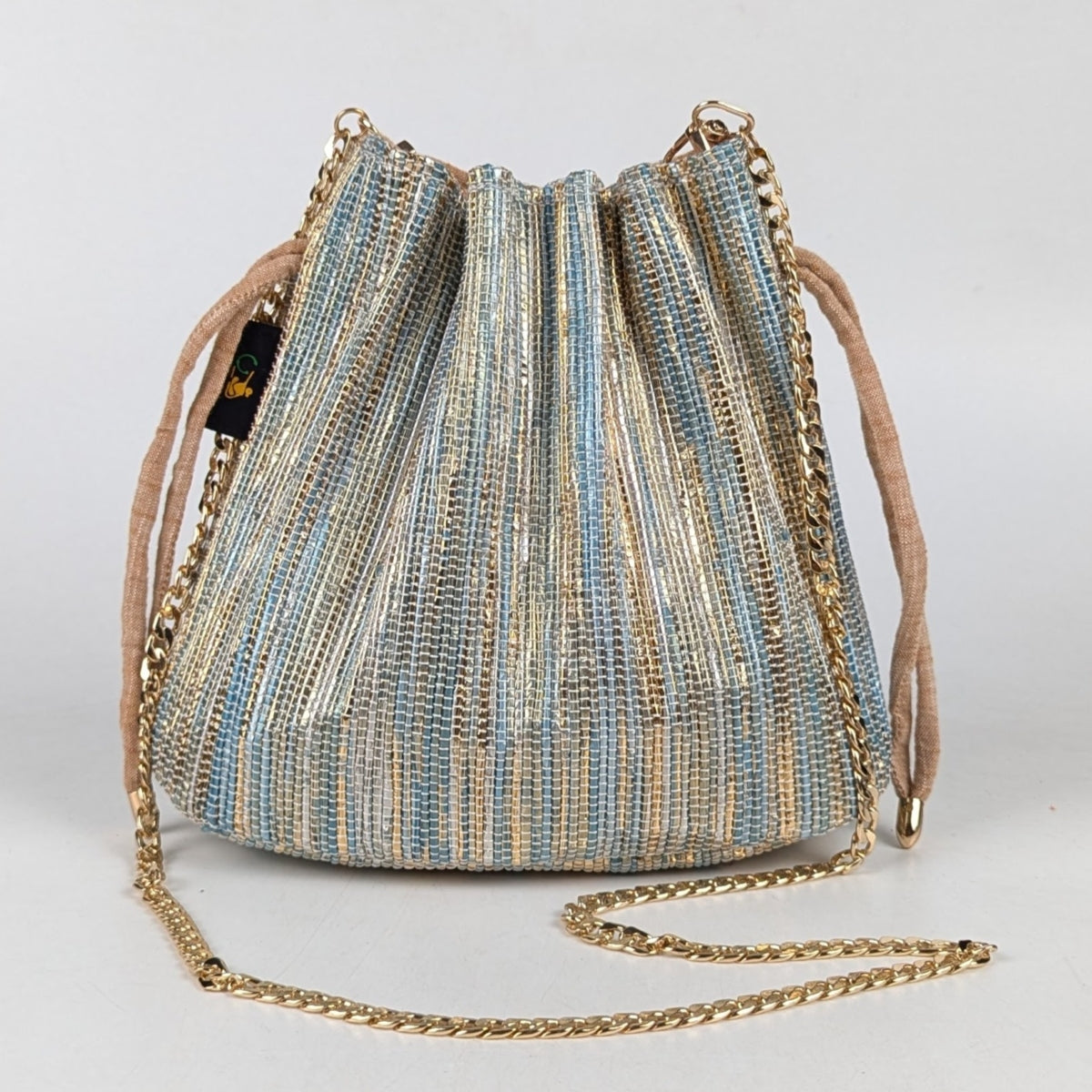 Upcycled Handcrafted Potli Sling (PS1025-002) PS_W