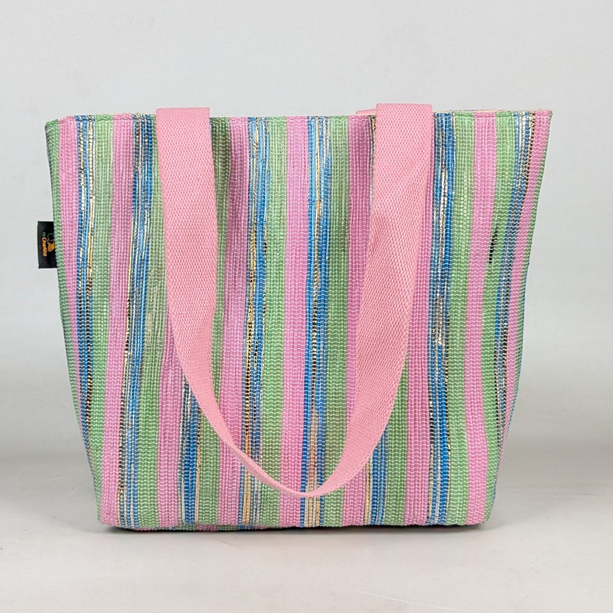 Upcycled Handcrafted Shopper Tote (ST0326-001) PS_W