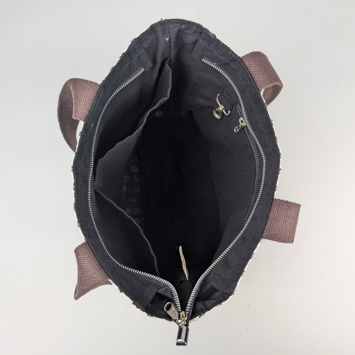 Upcycled Handcrafted Designer Shopper Tote (DST1225-002) PS_W