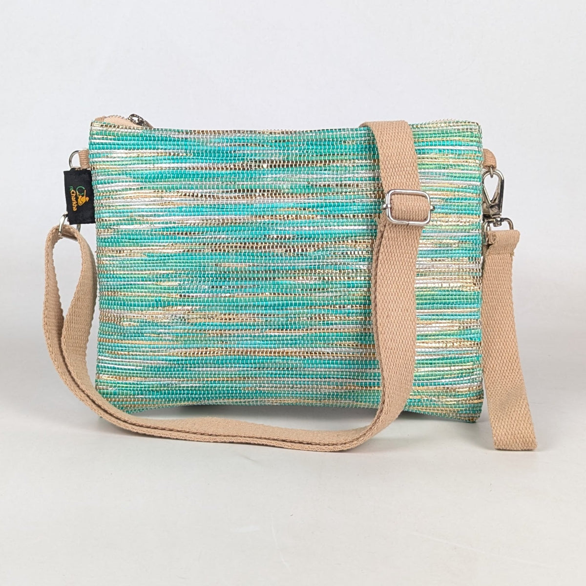 Upcycled Handcrafted Sling Bag (SI0426-010) PS_W