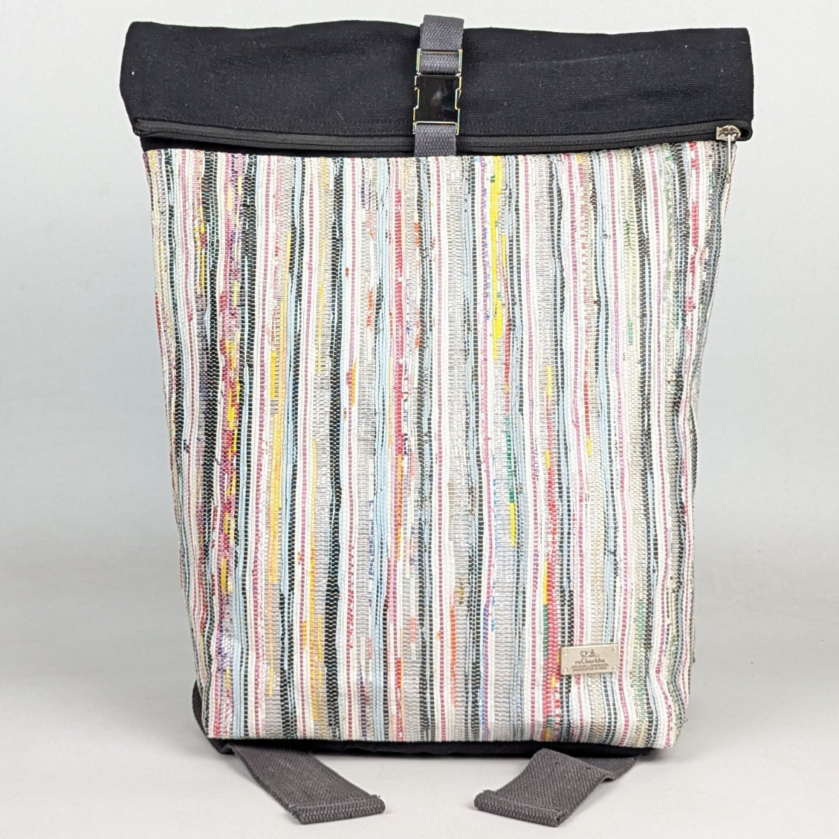 Upcycled Handcrafted Spartan Backpack (SBP0126-003) PS_W